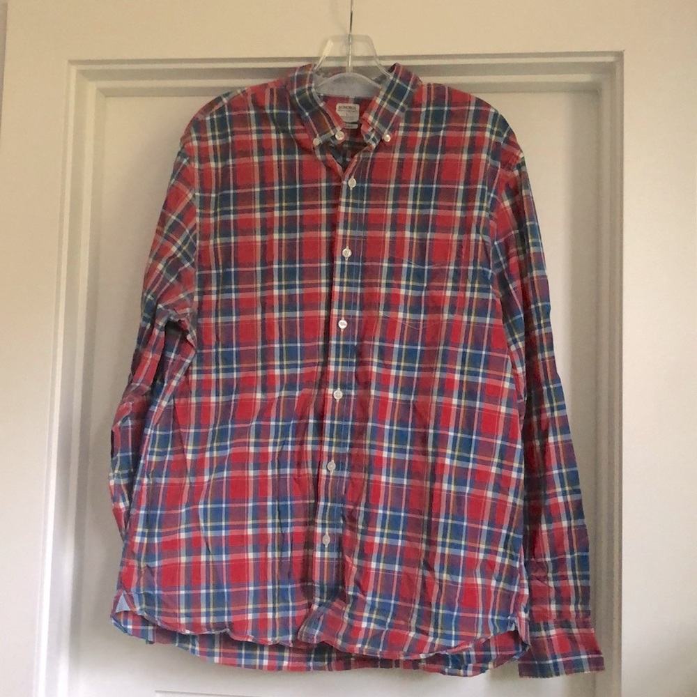 Red plaid Bonobos